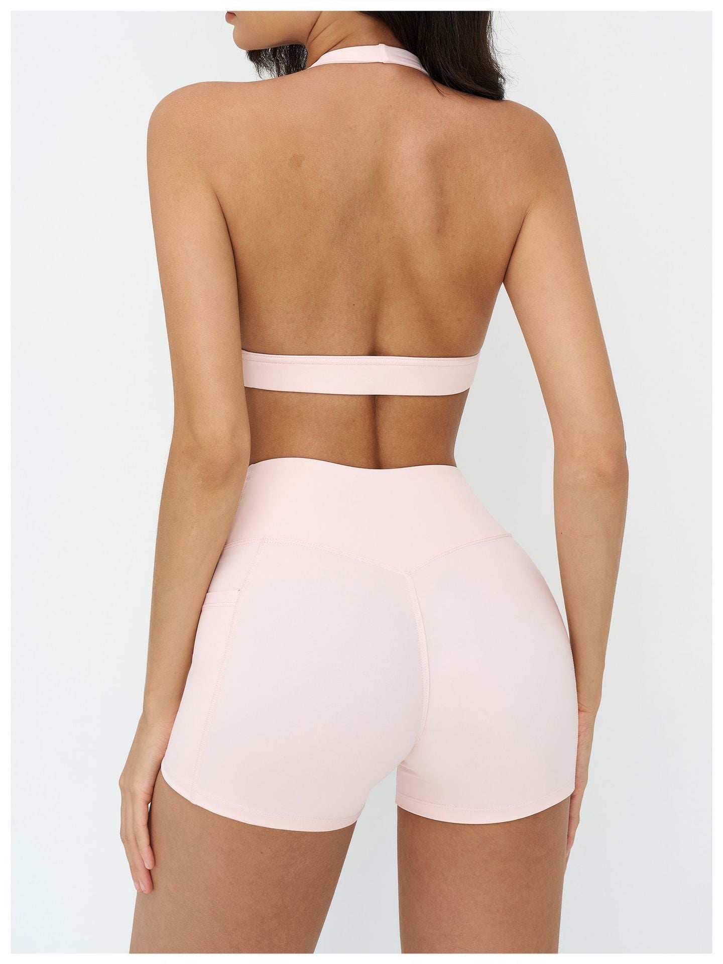 HammerHead Buttery Soft Halter Fitness Bra