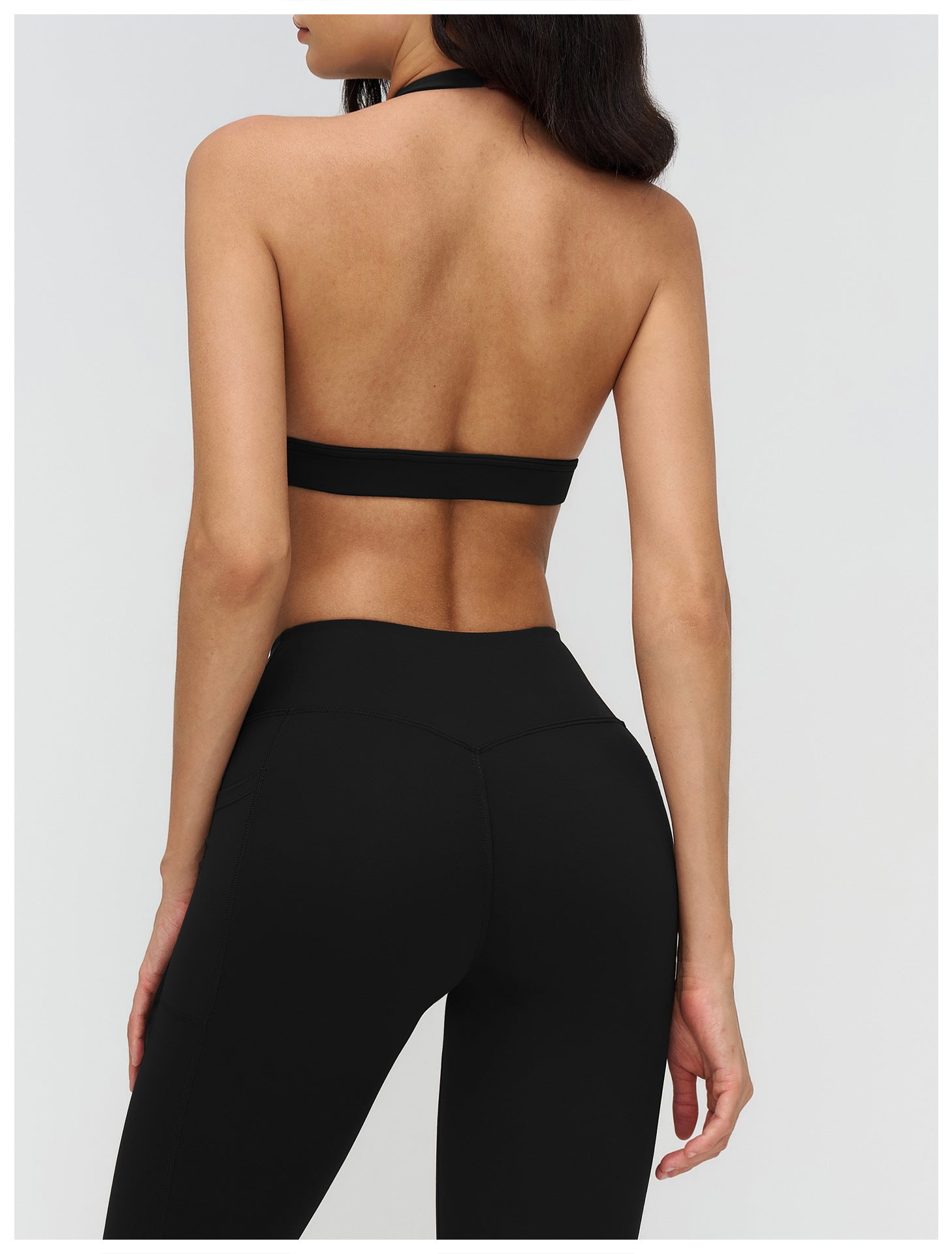 HammerHead Buttery Soft Halter Fitness Bra