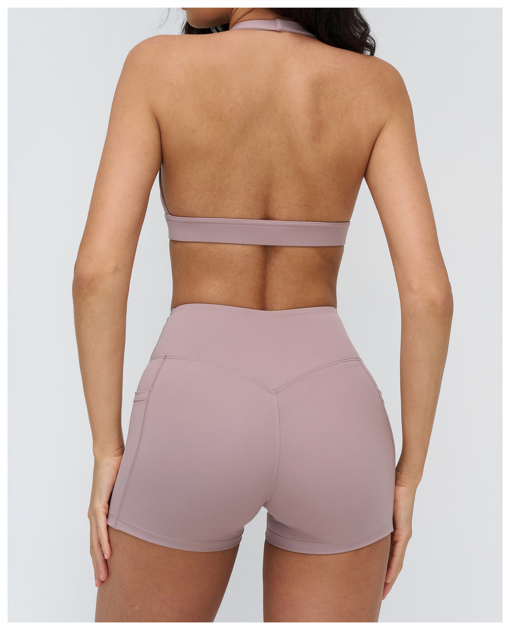 HammerHead Buttery Soft Halter Fitness Bra